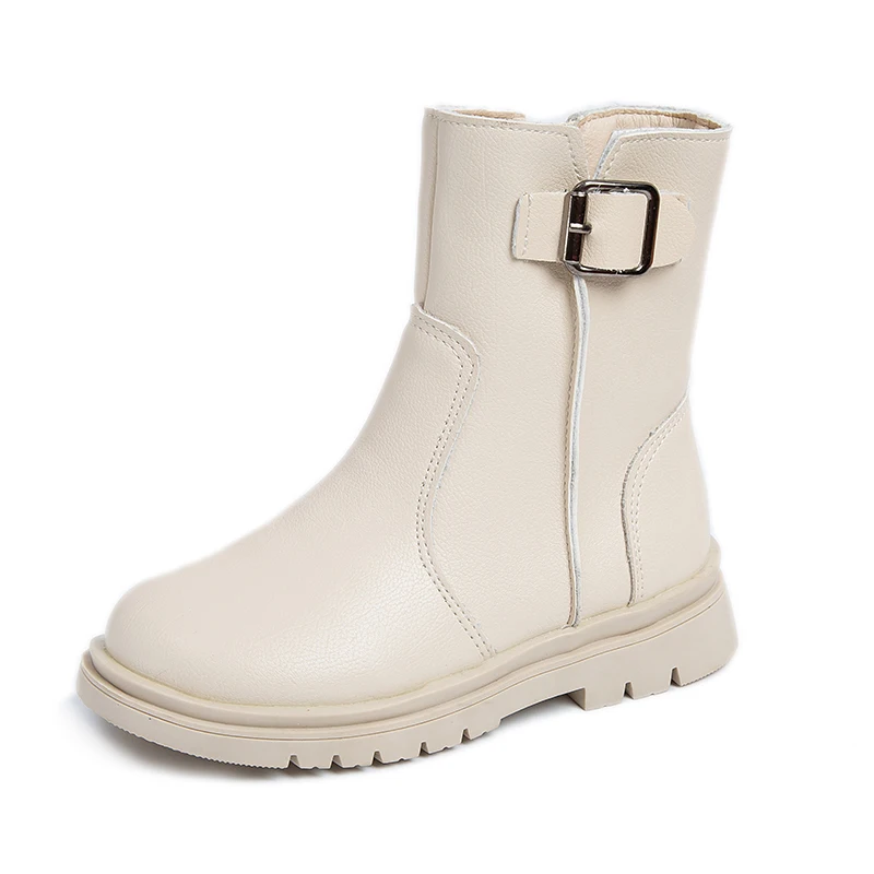Sweet Girls PU Belt Buckle Chic Autumn and Winter Casual Children's Fashion Ankle Boots 2022 Solid Color Korean Style Princess
Sweet Girls PU Belt Buckle Chic Autumn and Winter Casual Children's Fashion Ankle Boots 2022 Solid Color Korean Style Princess