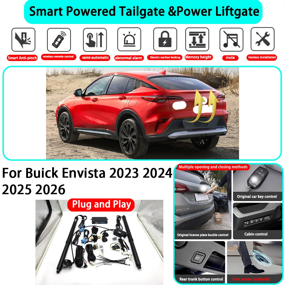 for Buick Envista 2023 2024 2025 2026 OEM Smart Automatic Powered Tailgate Electric Power Tailgate Lift Kit Key Close
for Buick Envista 2023 2024 2025 2026 OEM Smart Automatic Powered Tailgate Electric Power Tailgate Lift Kit Key Close