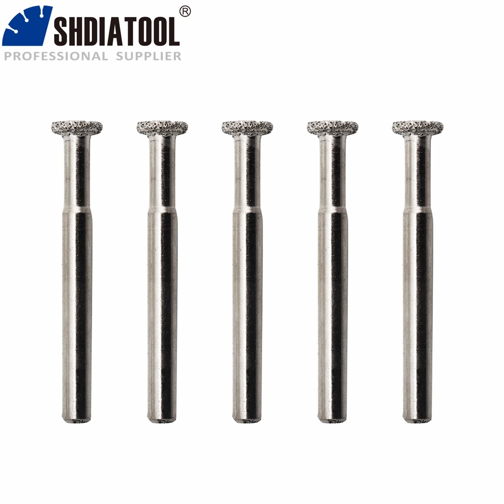 SHDIATOOL 5Pcs #8 Vacuum Brazed Diamond Grinding Bits Mounted Points Engraving Bits 6mm Shank Bit Sets
SHDIATOOL 5Pcs #8 Vacuum Brazed Diamond Grinding Bits Mounted Points Engraving Bits 6mm Shank Bit Sets