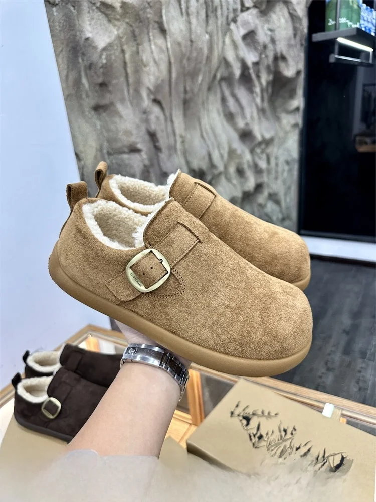 Warm Fleece Lined Men's Winter Boots Soft Bottom Snow Boots Trendy Ergonomic Design Casual Short Tube Boot Low Heel round Toe
Warm Fleece Lined Men's Winter Boots Soft Bottom Snow Boots Trendy Ergonomic Design Casual Short Tube Boot Low Heel round Toe