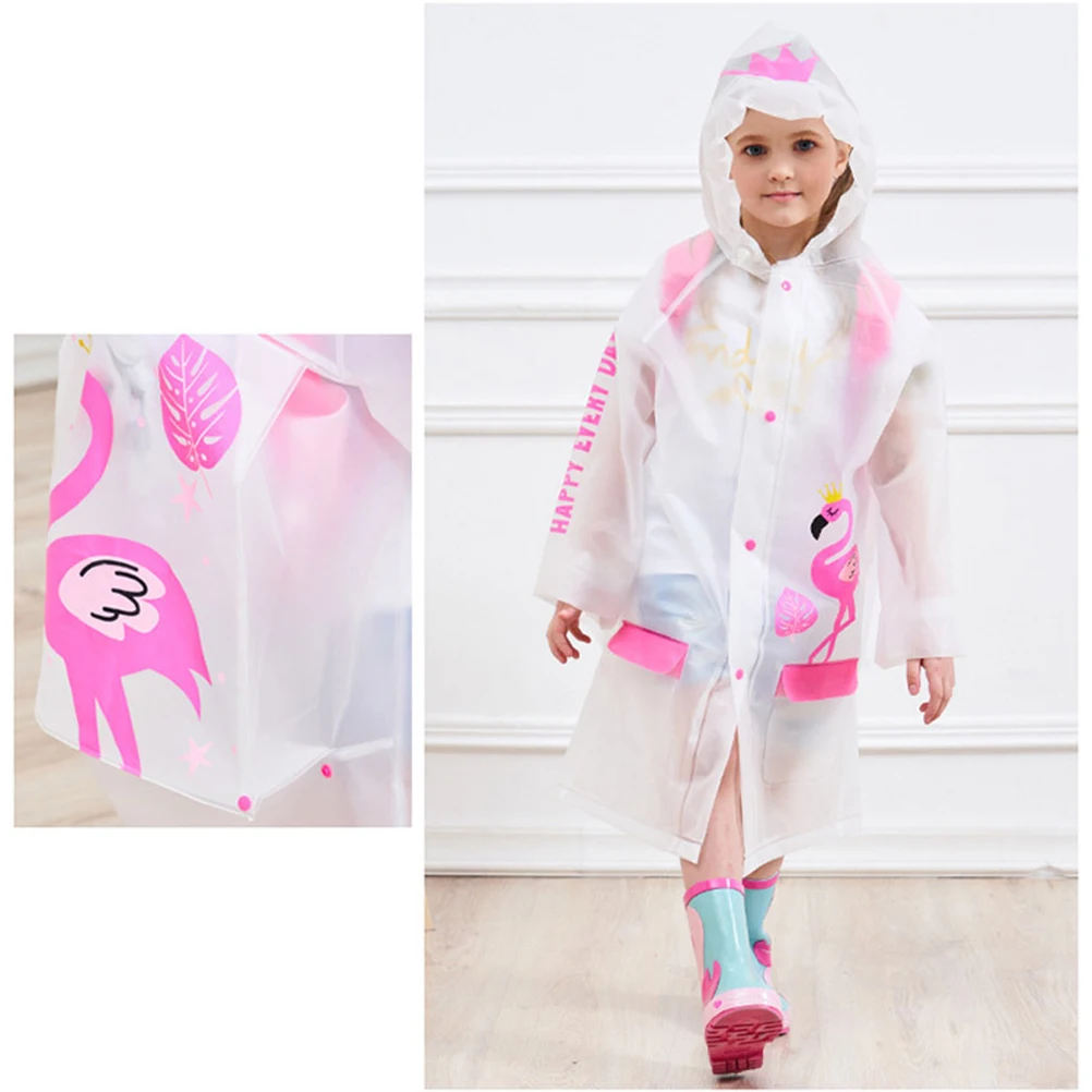 Eva Cartoon Student Thickened Raincoat Pattern Practical Portable Waterproof Outdoor Rainwear Camping Poncho
Eva Cartoon Student Thickened Raincoat Pattern Practical Portable Waterproof Outdoor Rainwear Camping Poncho
