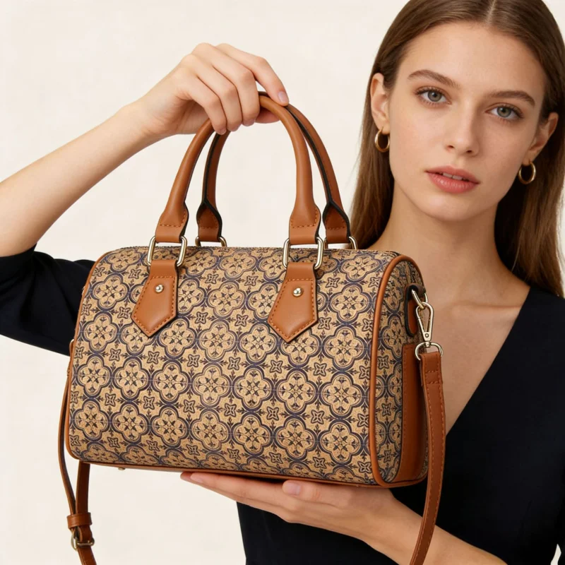 Fashionable Bark Pattern Pillow Bag Large Capacity European and American Style Shoulder Handbag
Fashionable Bark Pattern Pillow Bag Large Capacity European and American Style Shoulder Handbag