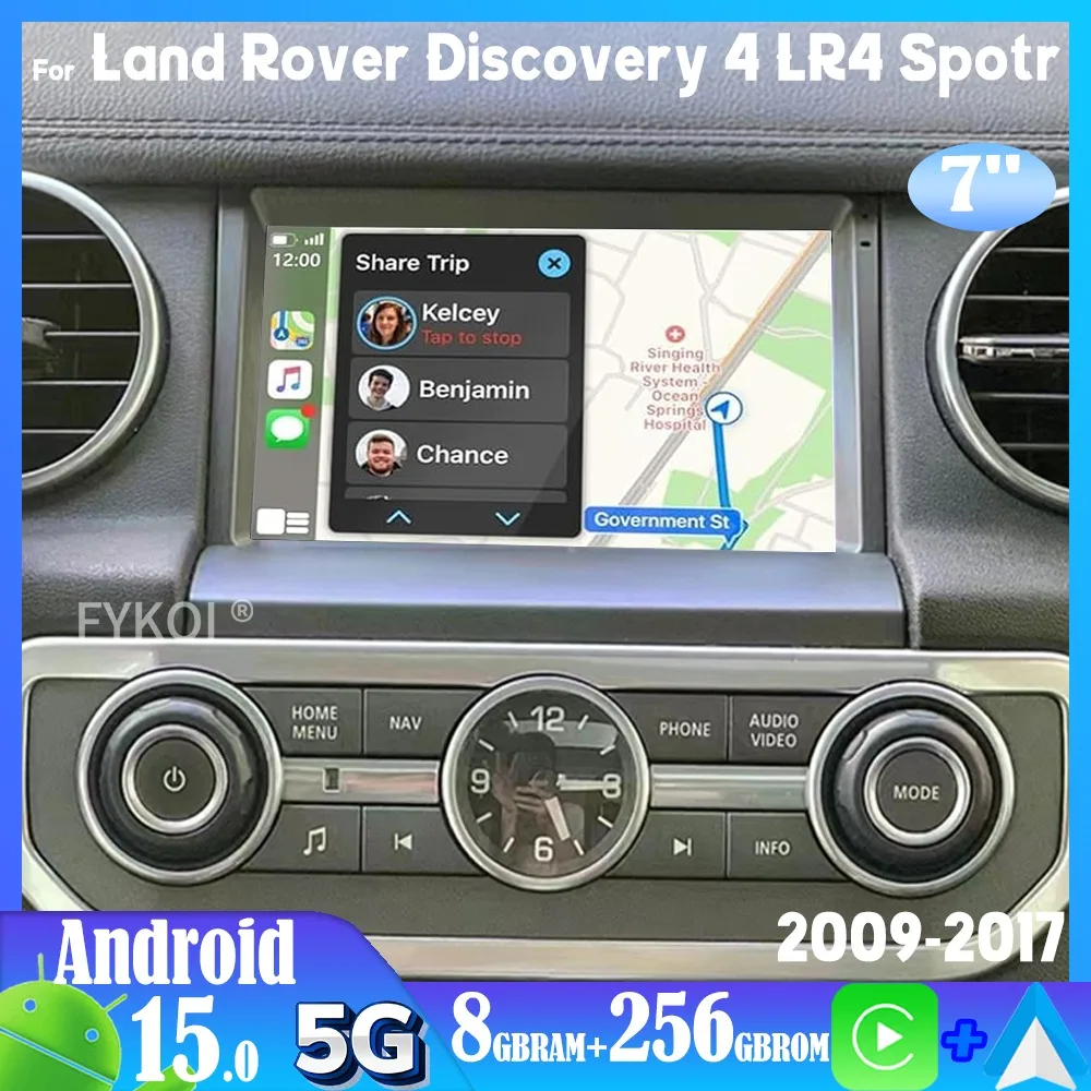 Android 15 For Land Rover Discovery 4 LR4 Spotr 2009-2017 Original Style Car Radio Multimedia Player Carplay Android Auto Screen 
Android 15 For Land Rover Discovery 4 LR4 Spotr 2009-2017 Original Style Car Radio Multimedia Player Carplay Android Auto Screen
