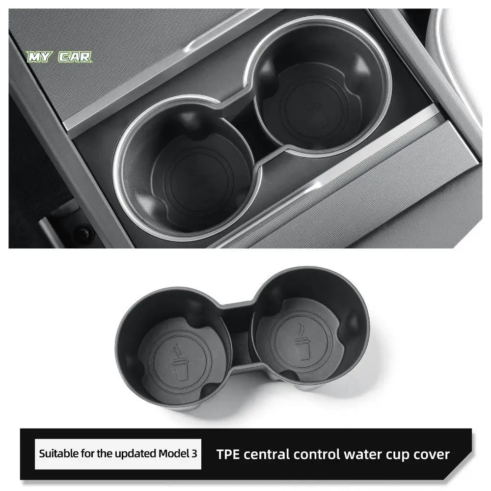 Dual Cups Car Cup Holder Rack Black Stabilizing Cup TPE Water Cup Storage Tray Multi-Function Durable
Dual Cups Car Cup Holder Rack Black Stabilizing Cup TPE Water Cup Storage Tray Multi-Function Durable