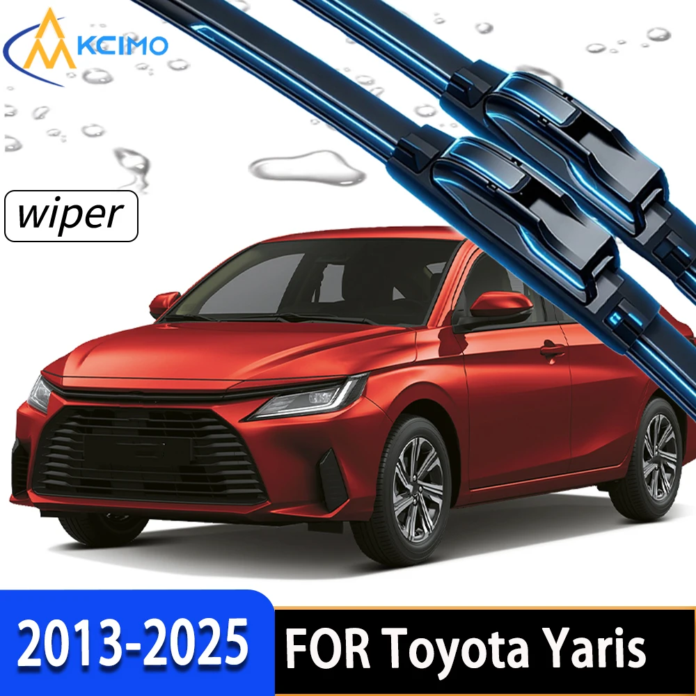 High-Quality Front Windscreen Wipers with Wear-Resistant Rubber, Reliable Performance in All Weather for Toyota Yaris 2013-2025
High-Quality Front Windscreen Wipers with Wear-Resistant Rubber, Reliable Performance in All Weather for Toyota Yaris 2013-2025