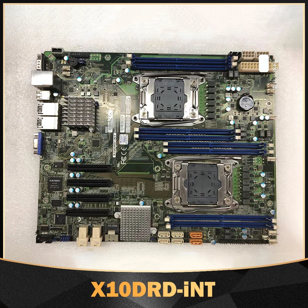 Материнская плата LGA2011 DDR4 E5-2600 v4/v3 Семейный процессор для Supermicro X10DRD-iNT
Материнская плата LGA2011 DDR4 E5-2600 v4/v3 Семейный процессор для Supermicro X10DRD-iNT