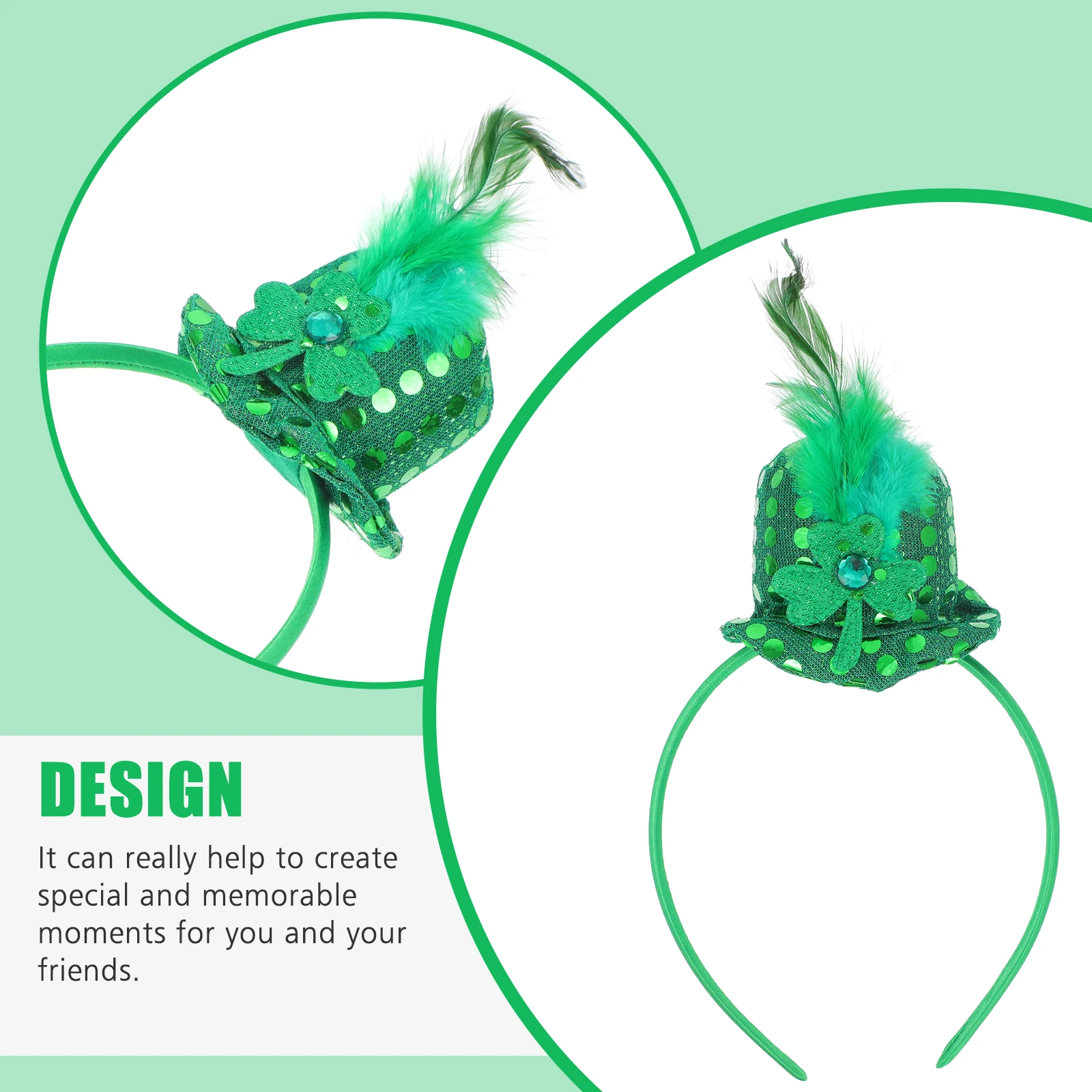 Green Hat Hair Hoop Gauze Headband Party Headdress St. Patrick'S Day Decoration Funny Lightweight Festival Carnivals Events Hair
Green Hat Hair Hoop Gauze Headband Party Headdress St. Patrick'S Day Decoration Funny Lightweight Festival Carnivals Events Hair