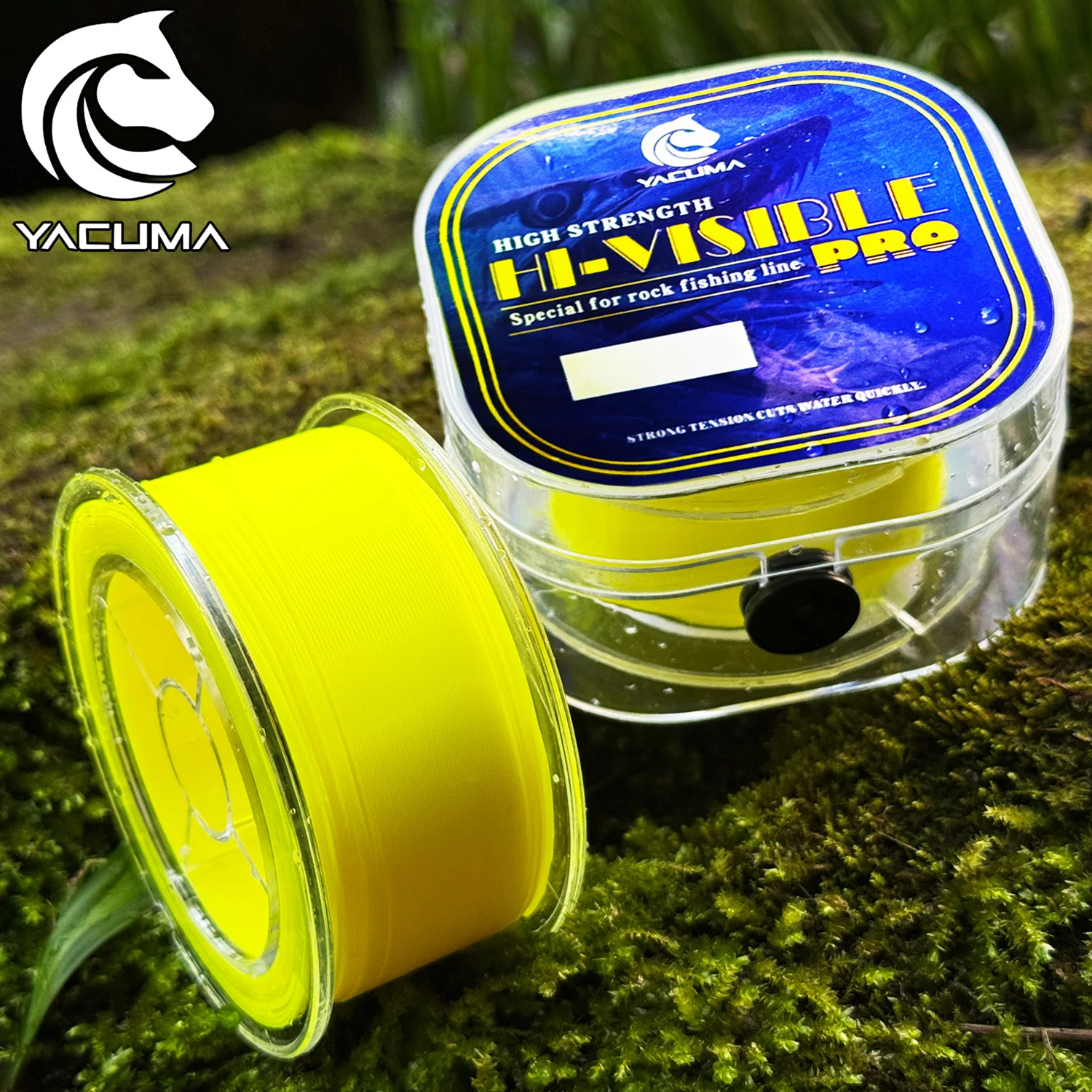 YACUMA 150M 200M Semi-Floating Rock Fishing Line High Visible and Wear-Resistant Monofilament Line for Stream Ocean Rock Fishing
YACUMA 150M 200M Semi-Floating Rock Fishing Line High Visible and Wear-Resistant Monofilament Line for Stream Ocean Rock Fishing