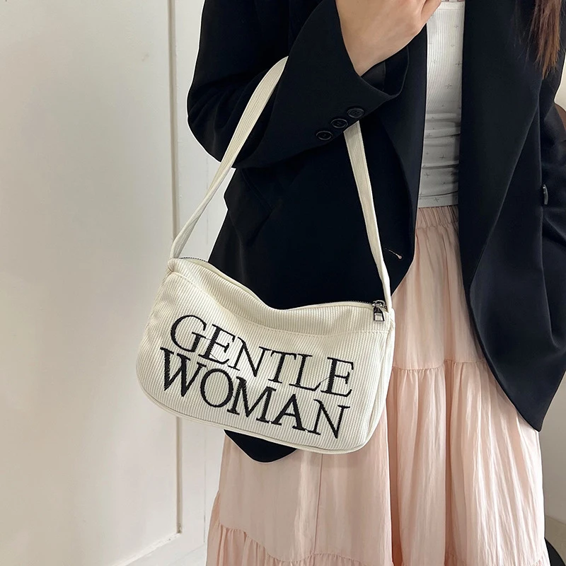 Tote Handbag Women's Summer Simple Canvas Shoulder Bag Large Capacity Tote Letter Big Cloth Bag
Tote Handbag Women's Summer Simple Canvas Shoulder Bag Large Capacity Tote Letter Big Cloth Bag