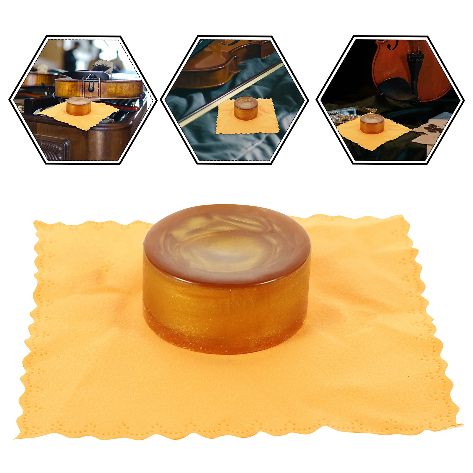 Premium Natural Rosin Block For Violin Viola String Instrument Maintenance High Purity Strong Adhesion Extend Lifespan
Premium Natural Rosin Block For Violin Viola String Instrument Maintenance High Purity Strong Adhesion Extend Lifespan