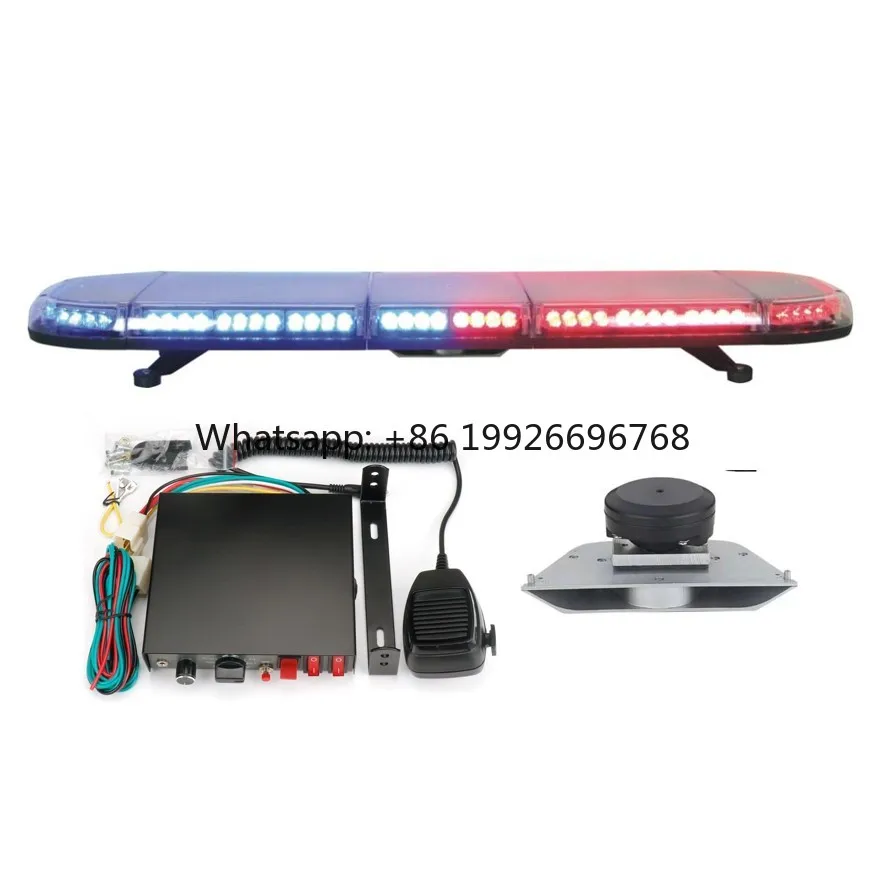 High Bright 3 Watt 47 Inch Led Light bar with Speaker Horn and Siren Emergency Vehicle Ambulance Light bar Car Lightbar
High Bright 3 Watt 47 Inch Led Light bar with Speaker Horn and Siren Emergency Vehicle Ambulance Light bar Car Lightbar