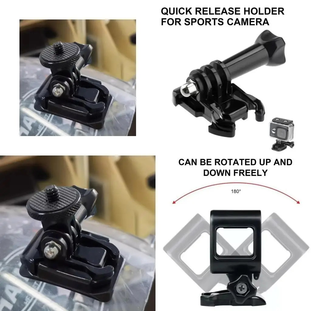 R53C Action Camera Quickly Clip Mount Quick Release Base Mount with Wide Compatibility and Durability PC Constructions
R53C Action Camera Quickly Clip Mount Quick Release Base Mount with Wide Compatibility and Durability PC Constructions