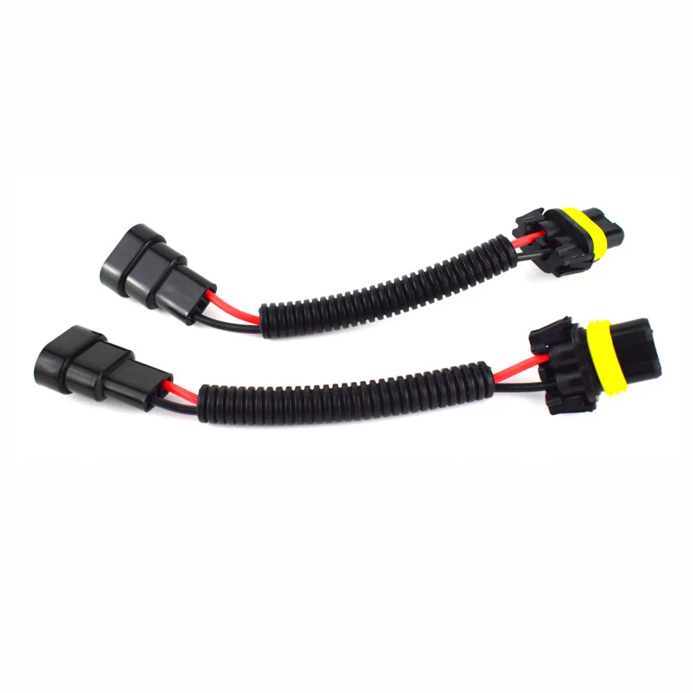 2Pcs H11 Male To HB3 9005 HB4 9006 Female Plug Connector Wiring Harness Car Headlight Fog Light Socket Adapter Cable
2Pcs H11 Male To HB3 9005 HB4 9006 Female Plug Connector Wiring Harness Car Headlight Fog Light Socket Adapter Cable