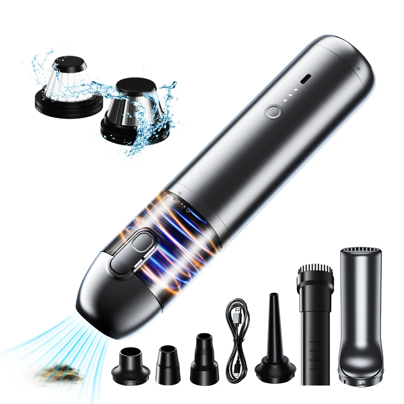 Car Vacuum Cordless Rechargeable,16kpa Powerful Wireless Handheld Vacuum,Portable Mini Hand Vacuum Cleaner
Car Vacuum Cordless Rechargeable,16kpa Powerful Wireless Handheld Vacuum,Portable Mini Hand Vacuum Cleaner