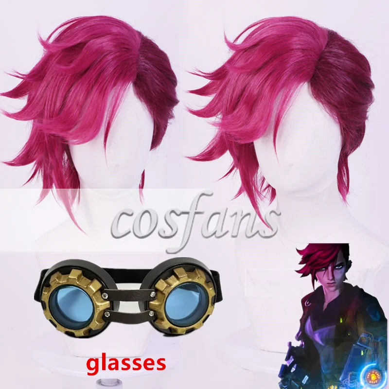 Vi Ac-rane Cosplay LOL-Costume Goggles Glasses Game Arcane Vi Cosplay Wig Glasses Parts Halloween Carnival Custom Made Accessory
Vi Ac-rane Cosplay LOL-Costume Goggles Glasses Game Arcane Vi Cosplay Wig Glasses Parts Halloween Carnival Custom Made Accessory