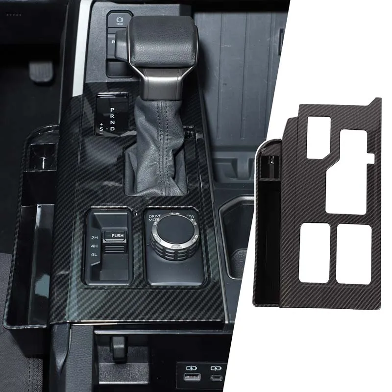 ABS Carbon Fiber For Toyota Tundra Sequoia 2022+ Car central control gear shift panel storage box cover sticker Car accessories
ABS Carbon Fiber For Toyota Tundra Sequoia 2022+ Car central control gear shift panel storage box cover sticker Car accessories