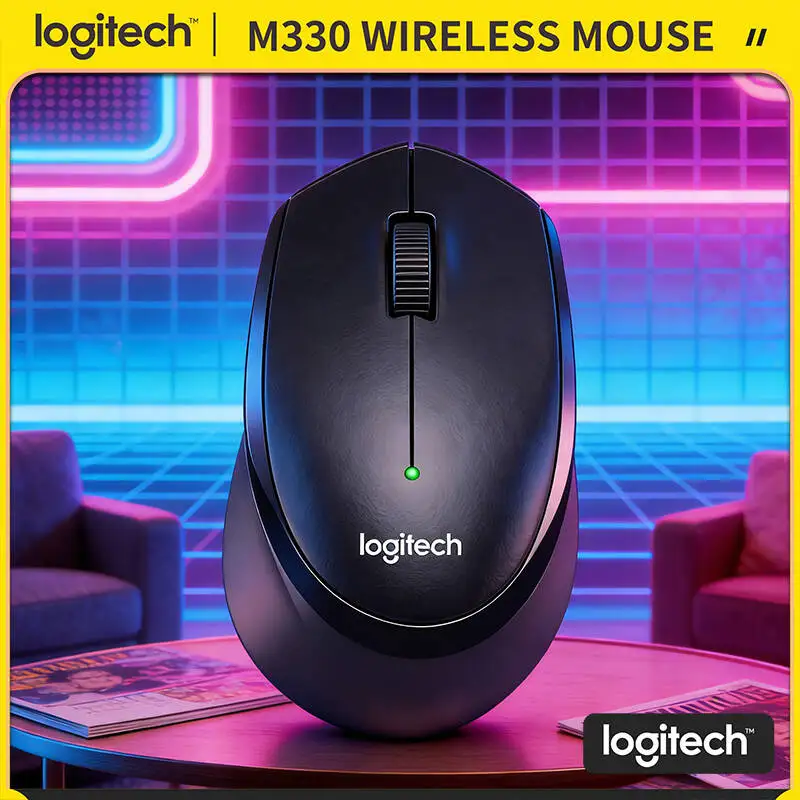 Бесшумная беспроводная мышь Logitech M330 с USB-приемником 2,4 ГГц, эргономичный дизайн, 18 месяцев автономной работы, для ПК, Mac, ноутбуков
Бесшумная беспроводная мышь Logitech M330 с USB-приемником 2,4 ГГц, эргономичный дизайн, 18 месяцев автономной работы, для ПК, Mac, ноутбуков