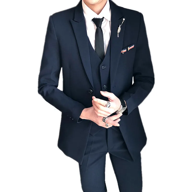 Men's Three Pieces Suit Sets / 2023 Autumn Winter Business Dress Wedding Dress Blazers Jacket Coat Pants Trousers Vest Waistcoat
Men's Three Pieces Suit Sets / 2023 Autumn Winter Business Dress Wedding Dress Blazers Jacket Coat Pants Trousers Vest Waistcoat