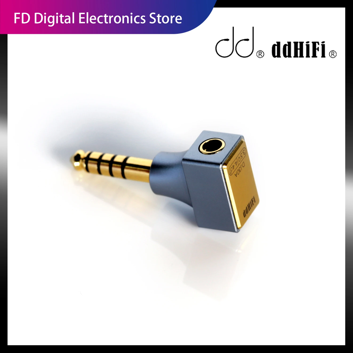 DD ddHiFi New DJ30A (2021) 3.5 Female to 4.4mm Male Adapter, Unique Design Safe to Use, Apply to Devices with 4.4mm Output Only
DD ddHiFi New DJ30A (2021) 3.5 Female to 4.4mm Male Adapter, Unique Design Safe to Use, Apply to Devices with 4.4mm Output Only