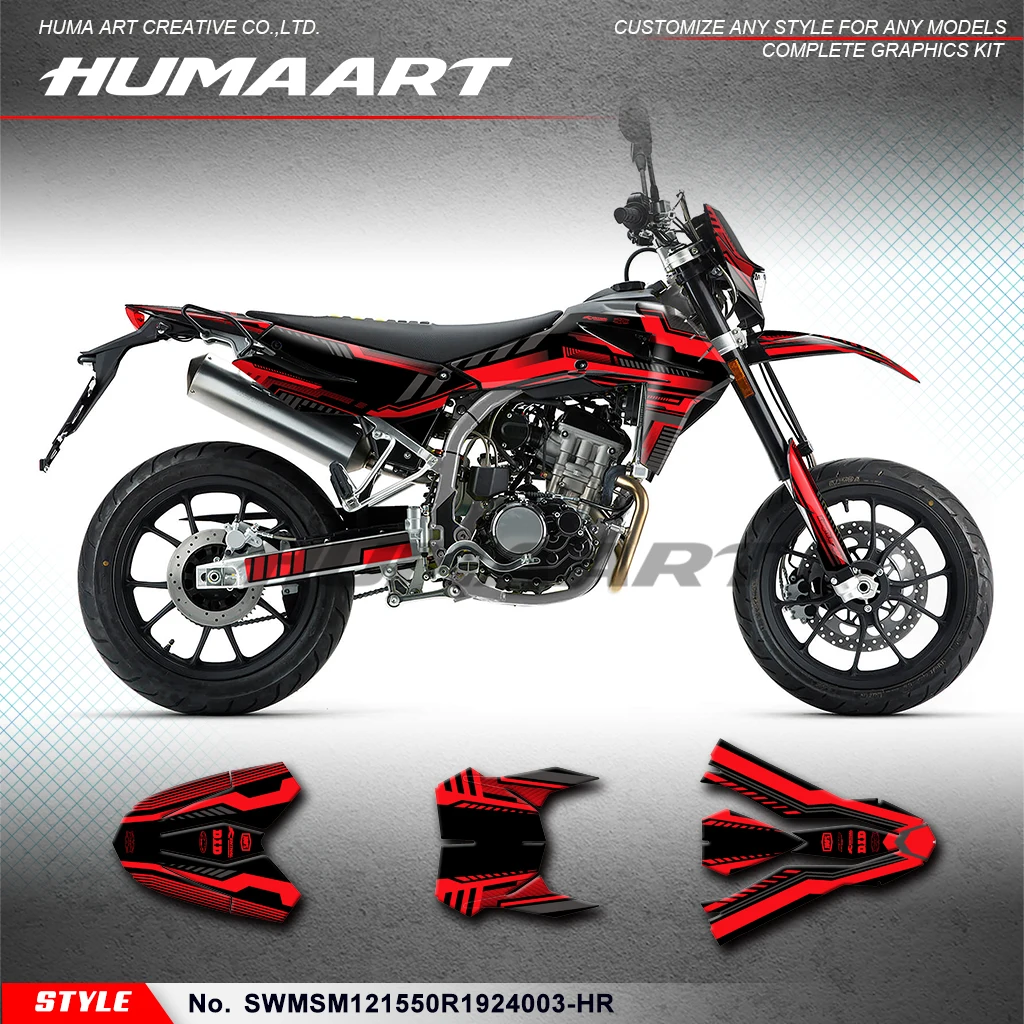 Прочная виниловая наклейка HUMAART для мотоцикла SWM SM500R SM125R SM150R SW150GY (CN) 2019-2024, фотография
Прочная виниловая наклейка HUMAART для мотоцикла SWM SM500R SM125R SM150R SW150GY (CN) 2019-2024, фотография