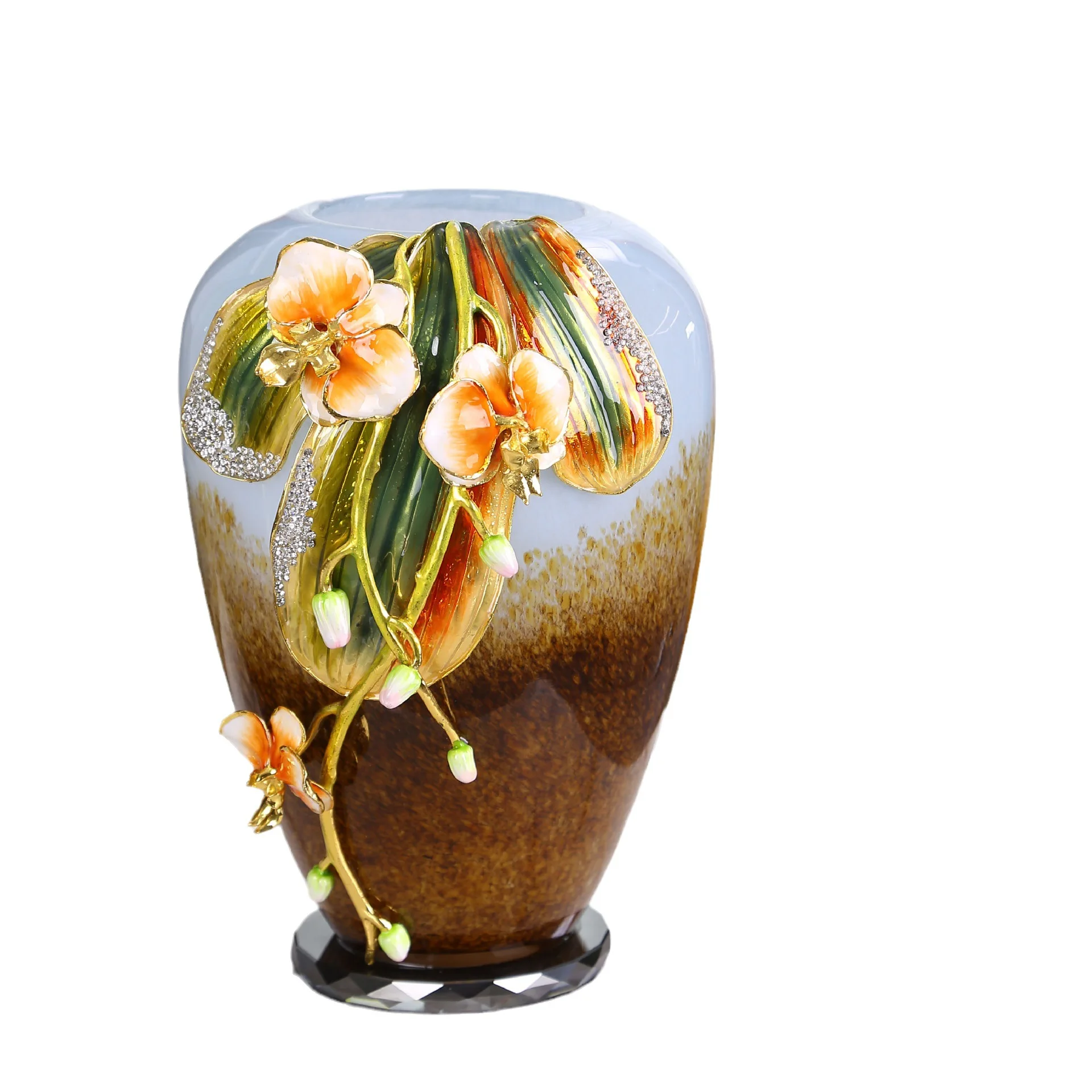 Enamel color light luxury vase creative living room entrance home ornament high-end decorative flower arrangement vase ornament
Enamel color light luxury vase creative living room entrance home ornament high-end decorative flower arrangement vase ornament