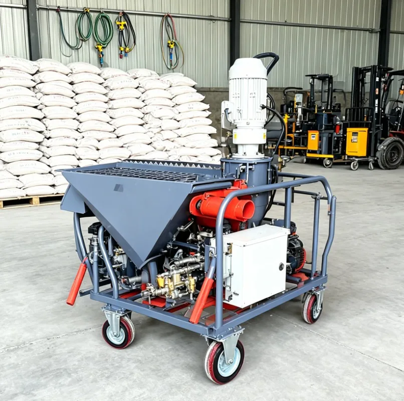 Custom Voltage Mortar Plaster Machine with Vibration Screen Pump 20m Hose Outlet Price Guarantee
Custom Voltage Mortar Plaster Machine with Vibration Screen Pump 20m Hose Outlet Price Guarantee