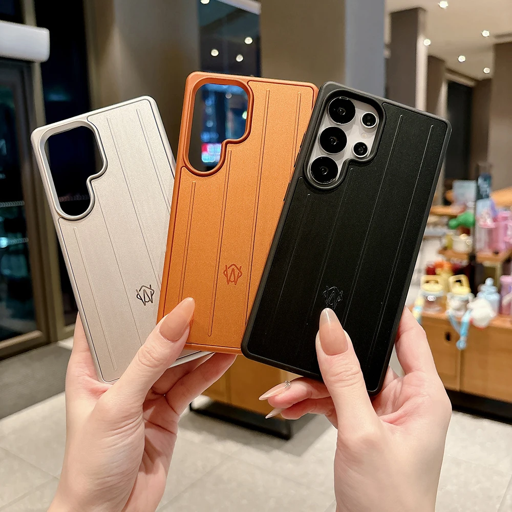 Luxury Bussiness Luggage Aluminum Alloy Phone Case For Samsung Galaxy S24 S25 Ultra S26 Plus Back Cover With Logo And Gift Box
Luxury Bussiness Luggage Aluminum Alloy Phone Case For Samsung Galaxy S24 S25 Ultra S26 Plus Back Cover With Logo And Gift Box