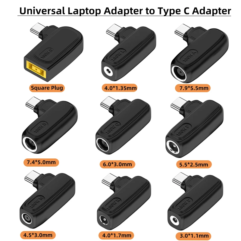 PD 100W DC to USB C Adapter Universal Laptop Charger to Type C 5V 9V 20V Power Adapter Connector Converter for MacBook Xiaomi
PD 100W DC to USB C Adapter Universal Laptop Charger to Type C 5V 9V 20V Power Adapter Connector Converter for MacBook Xiaomi