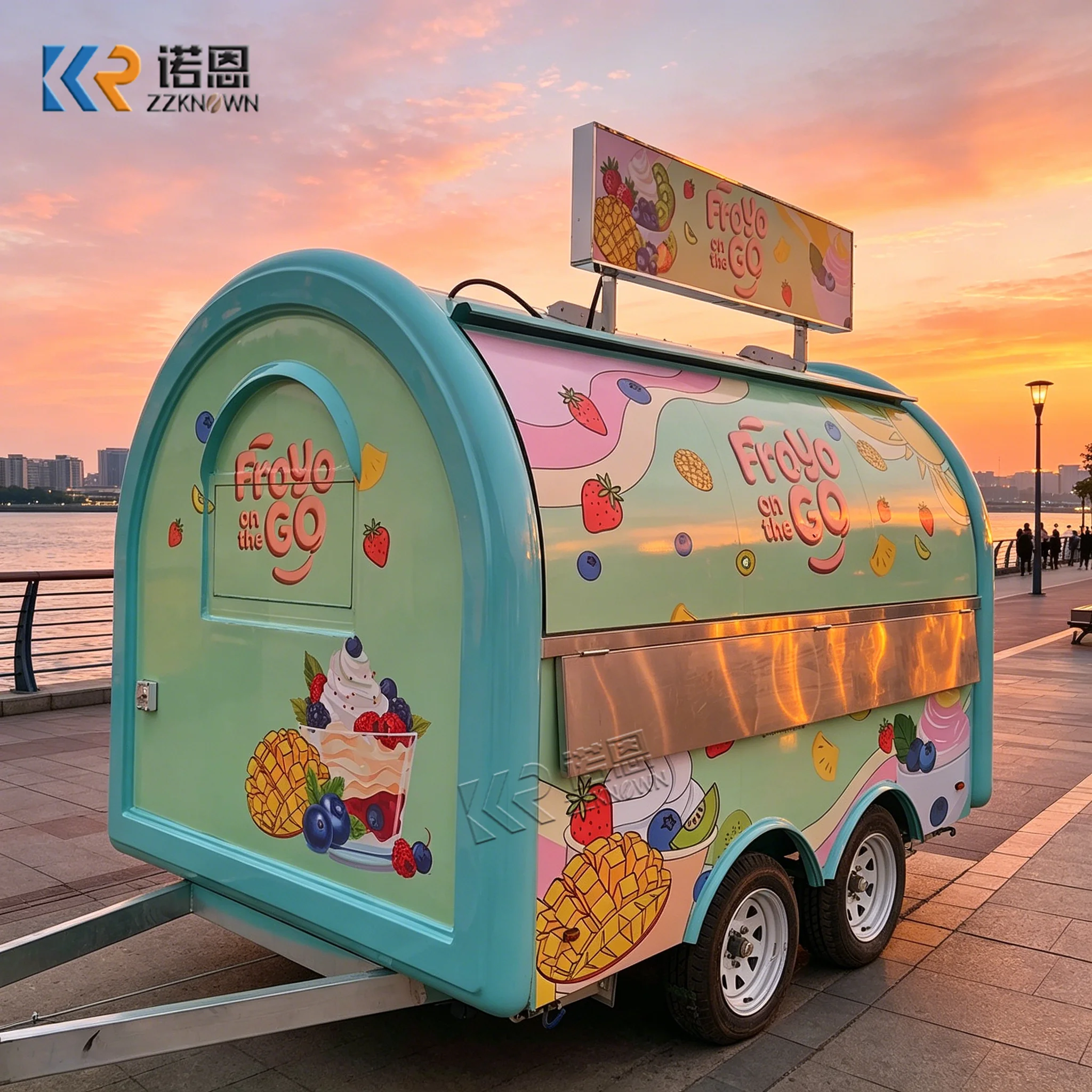 Concession Food Trailer Pizza Burger Trailer Catering Cart Commercial Mobile Kitchen Trailer BBQ Food Truck with Kitchen
Concession Food Trailer Pizza Burger Trailer Catering Cart Commercial Mobile Kitchen Trailer BBQ Food Truck with Kitchen