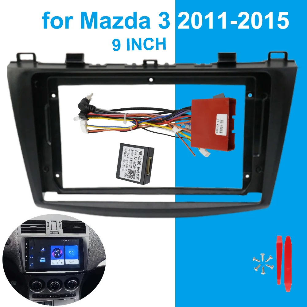 9INCH Car Radio Android Stereo Audio Screen Multimedia Video Player Navigation Cables Harness Frame for Mazda 3 2011-2015
9INCH Car Radio Android Stereo Audio Screen Multimedia Video Player Navigation Cables Harness Frame for Mazda 3 2011-2015