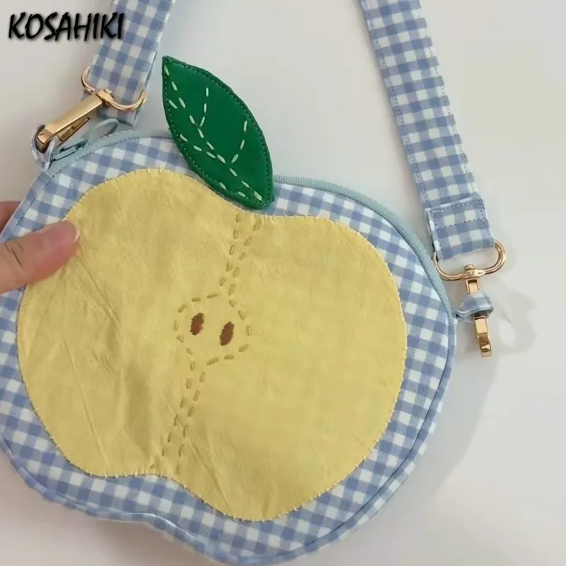 Contrast Color Plaid Patchwork Cartoon Embroidery Crossbody Bag All Match Cellphone Bags Casual Y2k Aesthetic Shoulder Handbags 
Contrast Color Plaid Patchwork Cartoon Embroidery Crossbody Bag All Match Cellphone Bags Casual Y2k Aesthetic Shoulder Handbags