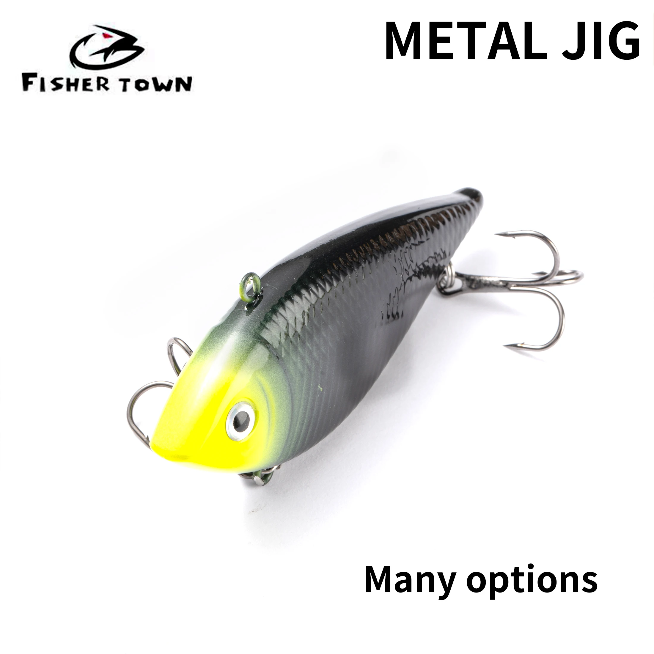 1PCS 13g 70mm VIB Vibra Fishing Bait Artificial Sinking Rotating Bait for Perch Fishing Equipment Tools
1PCS 13g 70mm VIB Vibra Fishing Bait Artificial Sinking Rotating Bait for Perch Fishing Equipment Tools