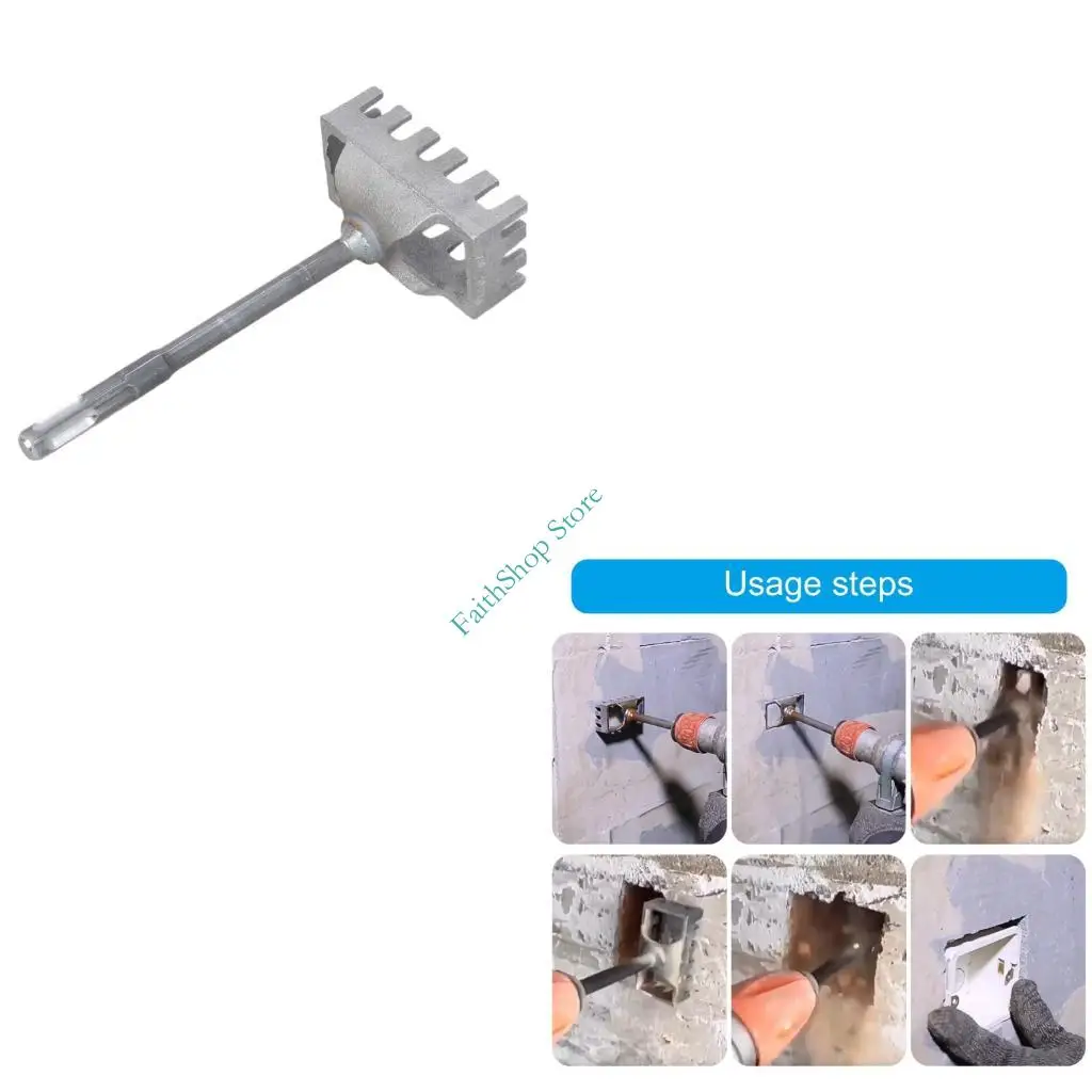 124E Practical Grooving Tool For 86 Type Junction Box Square Shafts Electric Hammer
124E Practical Grooving Tool For 86 Type Junction Box Square Shafts Electric Hammer