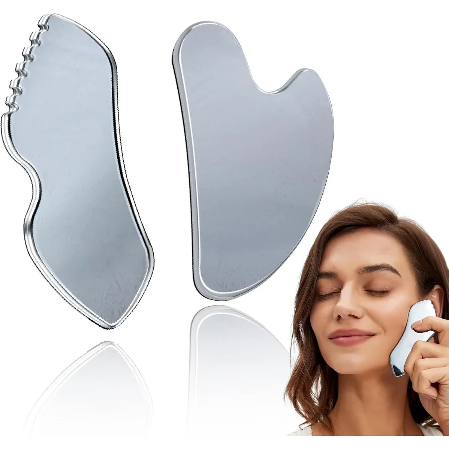 2Pcs Terahertz Gua Sha Facial Tools Set Stone for Lymphatic Drainage Reduced Puffiness Relieved Facial Tension 100 Natural Tera
2Pcs Terahertz Gua Sha Facial Tools Set Stone for Lymphatic Drainage Reduced Puffiness Relieved Facial Tension 100 Natural Tera