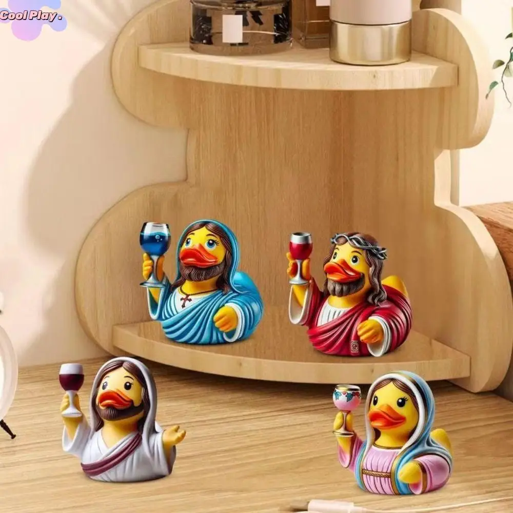 Maria Duck Jesus Duck Figurines Realistic Animals Resin Duck Resin Ornament Cartoon Manhole Cover Animal Statue Ornament
Maria Duck Jesus Duck Figurines Realistic Animals Resin Duck Resin Ornament Cartoon Manhole Cover Animal Statue Ornament