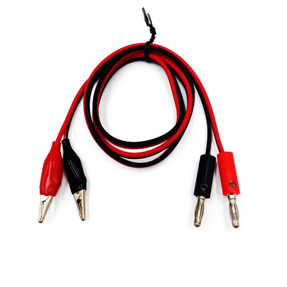 Banana To Alligator Test Lead Cable 10 X 1.5 X 0.8 Cm Red Black Premium Durable Electronics Project Instrument Tool
Banana To Alligator Test Lead Cable 10 X 1.5 X 0.8 Cm Red Black Premium Durable Electronics Project Instrument Tool