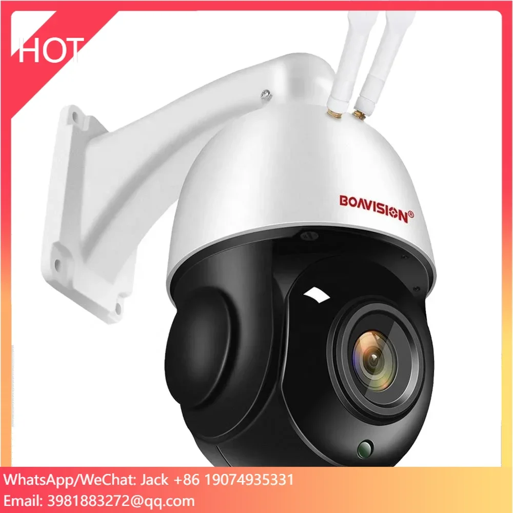 Outdoor IP Camera 8MP 5MP 4G Sim Card WIFI POE AI Auto Tracking 30X Zoom PTZ Speed Dome Two Way Audio IR 80m Surveillance Camera
Outdoor IP Camera 8MP 5MP 4G Sim Card WIFI POE AI Auto Tracking 30X Zoom PTZ Speed Dome Two Way Audio IR 80m Surveillance Camera
