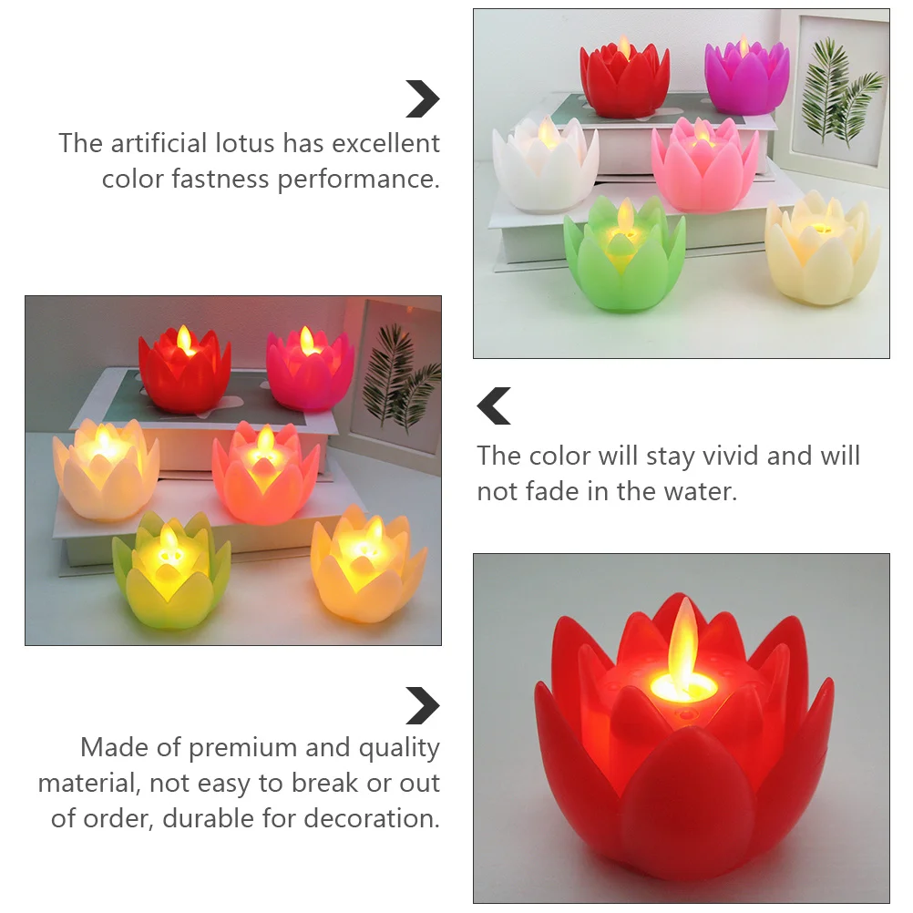 LED Lotus Light Floating Pool Lamp Waterproof Long-Lasting Color for Garden Pond Pool Decor Indoor Outdoor
LED Lotus Light Floating Pool Lamp Waterproof Long-Lasting Color for Garden Pond Pool Decor Indoor Outdoor