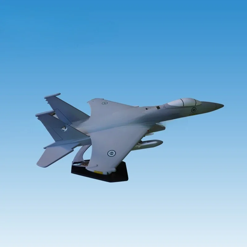 Resin, Simulation Aircraft Model F-15 Military Fighter Model with Wooden Base
Resin, Simulation Aircraft Model F-15 Military Fighter Model with Wooden Base