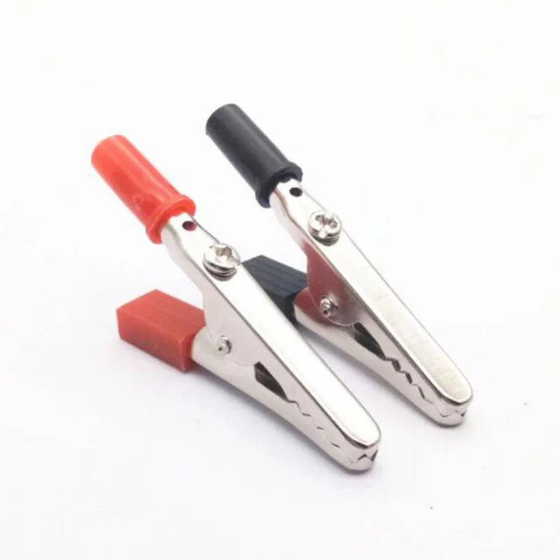 10 pcs 50mm Plastic Handle Alligator clips Crocodile Battery Test Connector Test Probe Metal Clips B3
10 pcs 50mm Plastic Handle Alligator clips Crocodile Battery Test Connector Test Probe Metal Clips B3
