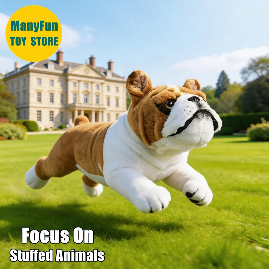 Bulldog Plush Dog Realistic Bull Terrier Plushie Lifelike Bulldog Stuffed Animal Simulation Doll Plush Toy Gift Collectors
Bulldog Plush Dog Realistic Bull Terrier Plushie Lifelike Bulldog Stuffed Animal Simulation Doll Plush Toy Gift Collectors