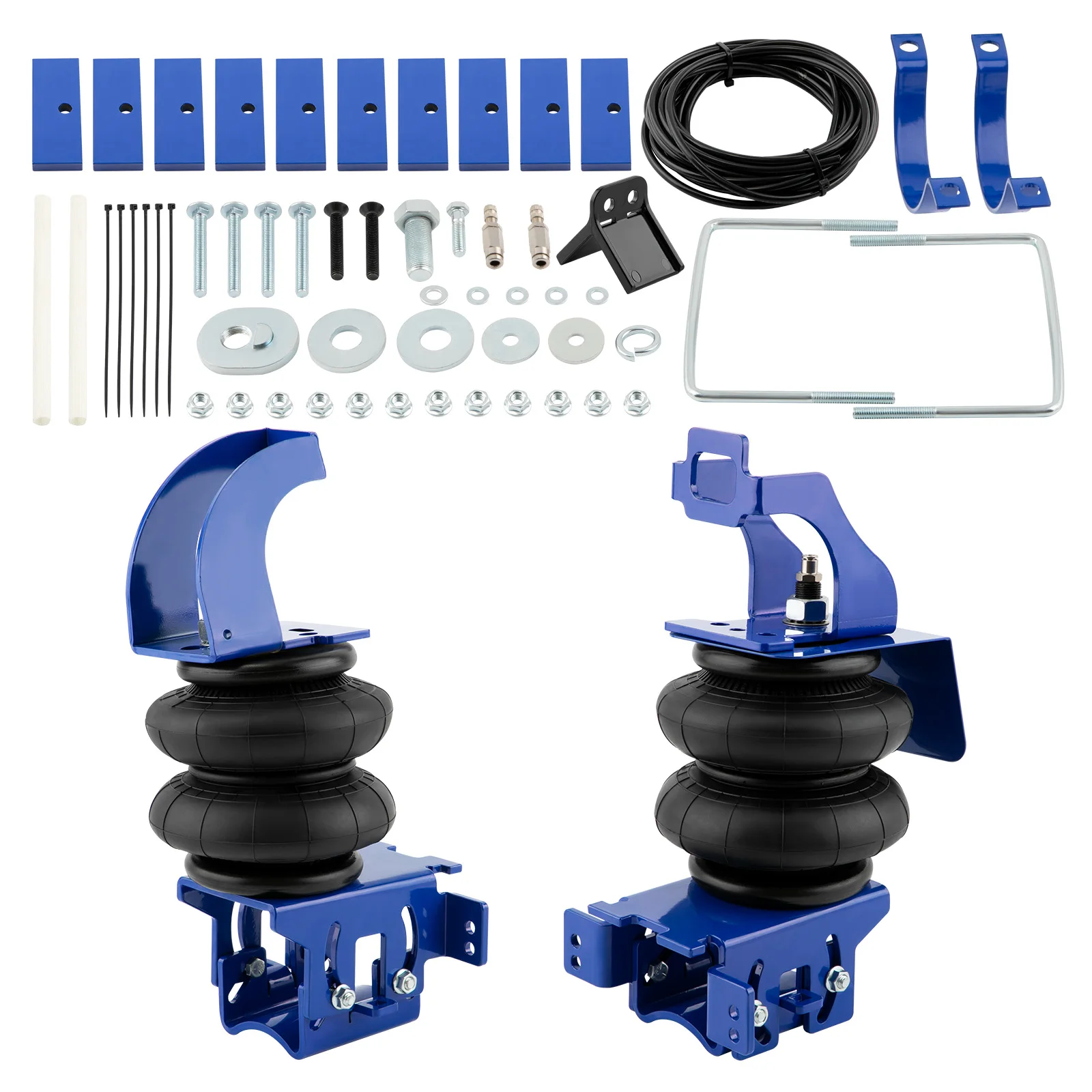 Rear Air Helper Spring Bag Leveling Kit For Ford F-450 Super Duty 2011 - 2013
Rear Air Helper Spring Bag Leveling Kit For Ford F-450 Super Duty 2011 - 2013
