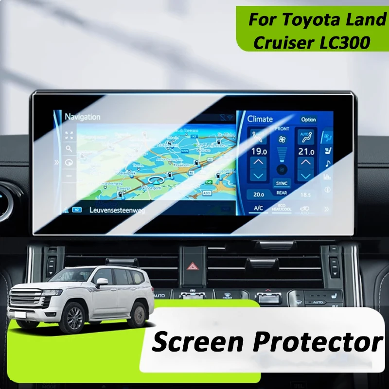 For Toyota Land Cruiser LC300 2022 2023 2024 Screen Protector Tempered Film High Definition Protection Interior Accessories
For Toyota Land Cruiser LC300 2022 2023 2024 Screen Protector Tempered Film High Definition Protection Interior Accessories