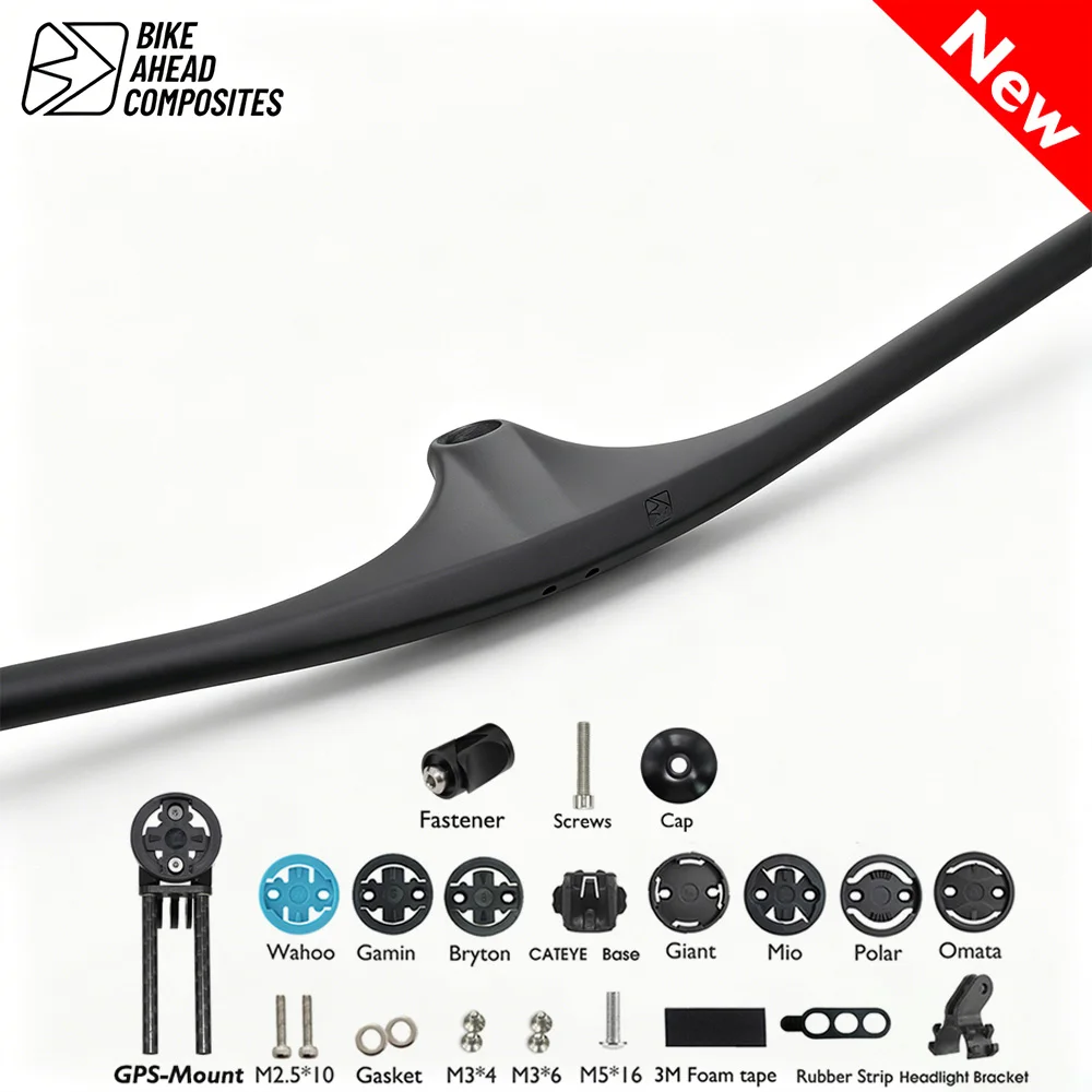 Ultralight Carbon Bar for MTB Racing 2026New THE UNIT Integrated Handlebar 276g Cyclist Downhill Accessories Fit 28.6mm Stem
Ultralight Carbon Bar for MTB Racing 2026New THE UNIT Integrated Handlebar 276g Cyclist Downhill Accessories Fit 28.6mm Stem