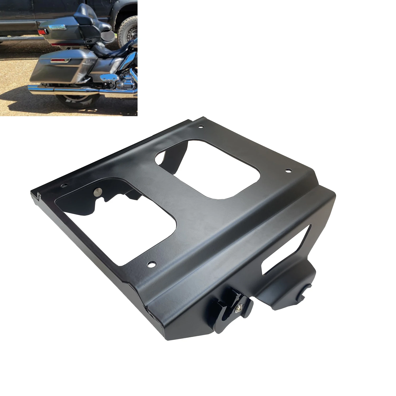 Съемный монтажный багажник Solo Tour Pack для Harley Touring FLHR, FLHRC, FLHT, FLHX, FLHXSE, FLTR, FLTRX 2009-2013
Съемный монтажный багажник Solo Tour Pack для Harley Touring FLHR, FLHRC, FLHT, FLHX, FLHXSE, FLTR, FLTRX 2009-2013