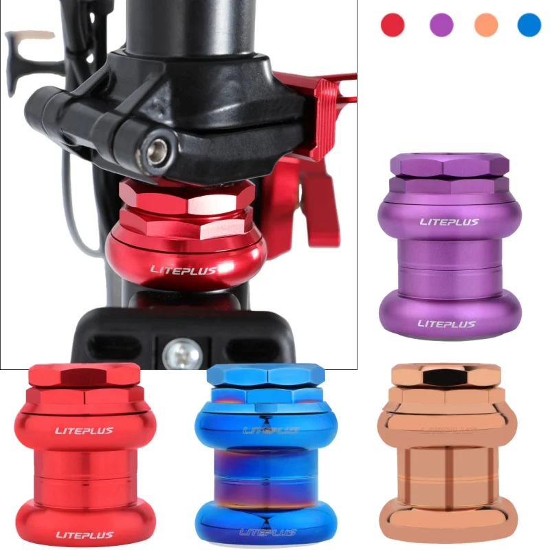 1-1/8 Bicycle Headset 34MM CNC Aluminum Alloy External Bicycle Headset Bearings for Brompton Folding Bike Headset Accessories
1-1/8 Bicycle Headset 34MM CNC Aluminum Alloy External Bicycle Headset Bearings for Brompton Folding Bike Headset Accessories