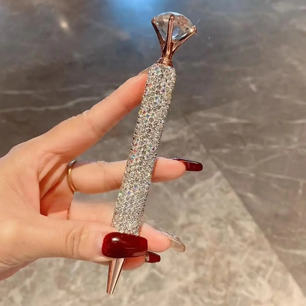 Creative with Rhinestones Ballpoint Pen Fun Gift Novelty Toy Writting Pen Stationery Props Toys Neutral Pen for School Office
Creative with Rhinestones Ballpoint Pen Fun Gift Novelty Toy Writting Pen Stationery Props Toys Neutral Pen for School Office