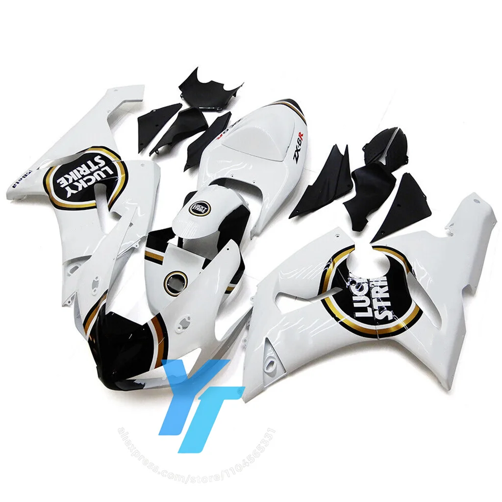 Комплект обтекателя премиум-класса для Kawasaki ZX-6R 2005-2006, комплект кузова мотоцикла из АБС-пластика
Комплект обтекателя премиум-класса для Kawasaki ZX-6R 2005-2006, комплект кузова мотоцикла из АБС-пластика