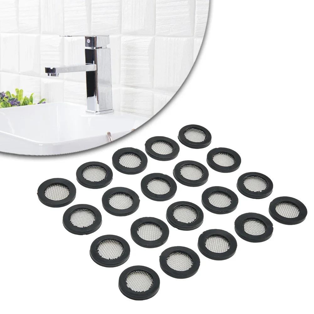 20x Hose Washer Seal O Ring Hose Gasket Filter Net Shower Head Stainless Steel Fit For 1/ 2 Inch Tap Head Rubber Washer
20x Hose Washer Seal O Ring Hose Gasket Filter Net Shower Head Stainless Steel Fit For 1/ 2 Inch Tap Head Rubber Washer 