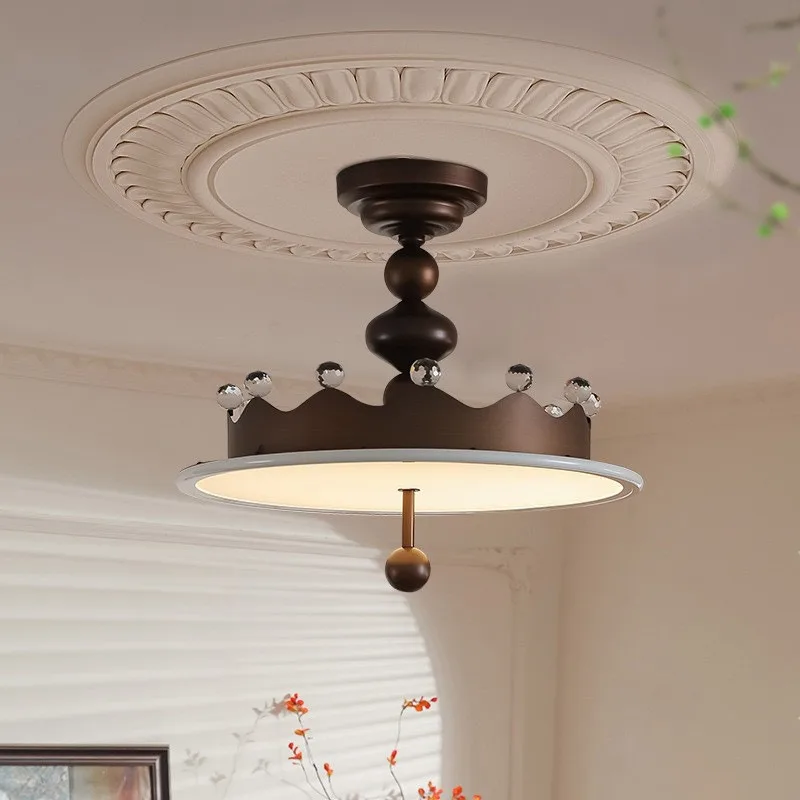 American Retro Bedroom Ceiling Lamps New Crown Master Bedroom Study Living Room Cafe Homestay Restaurant Kitchen Ceiling Light
American Retro Bedroom Ceiling Lamps New Crown Master Bedroom Study Living Room Cafe Homestay Restaurant Kitchen Ceiling Light